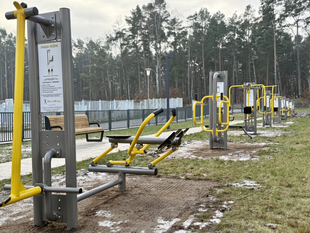 Siłownia pod chmurką